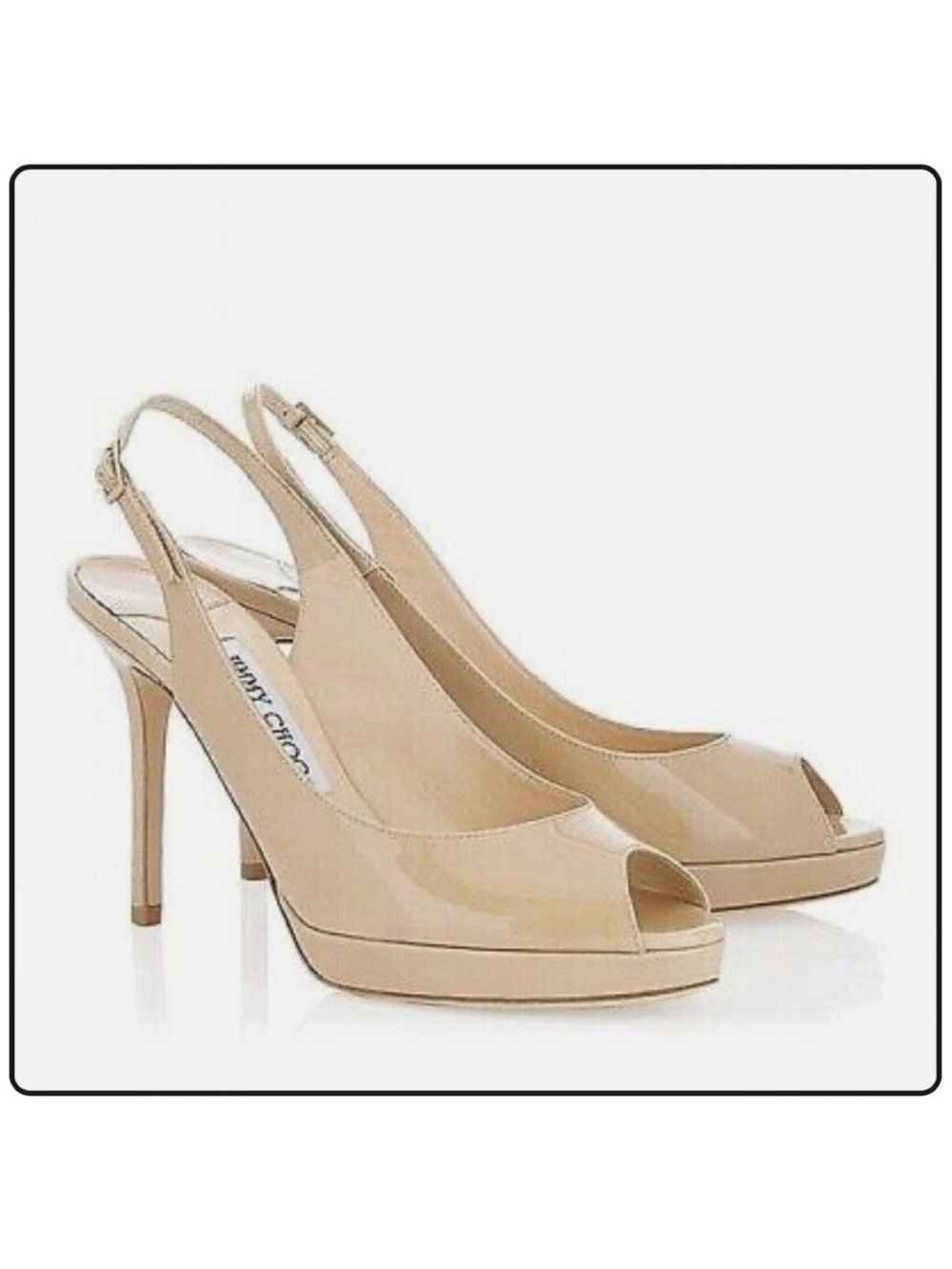 Jimmy Choo Patent Leather Slingback